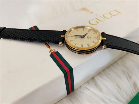 vintage gucci watch 1980s